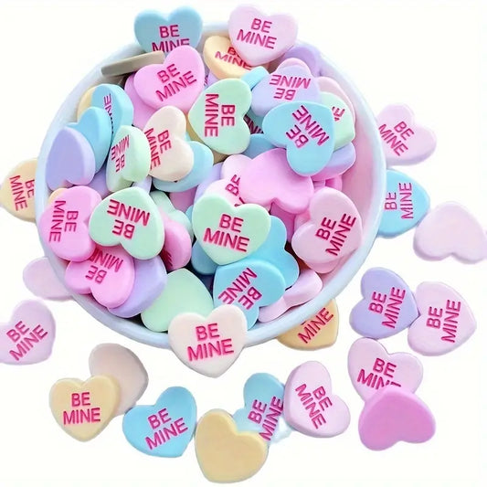 Mini Resin Heart Figurines (12pcs)