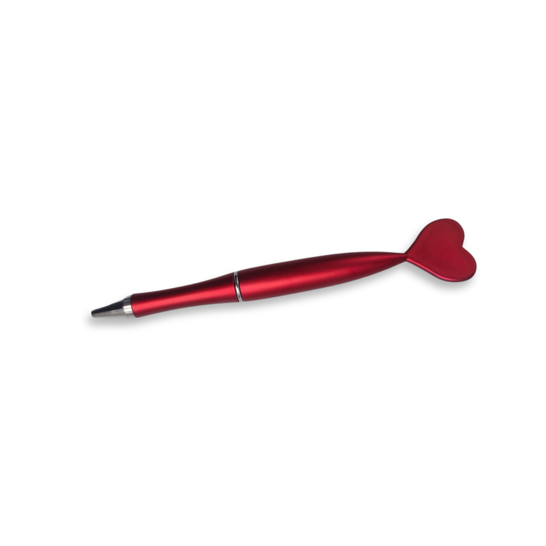 Red Heart Ball Point Pen