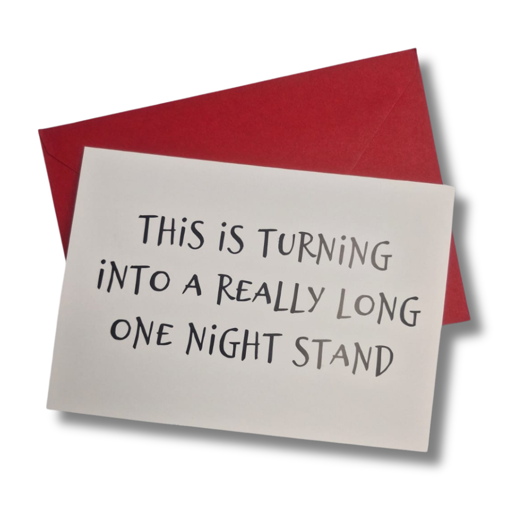 Gift Card: Really long one-night stand