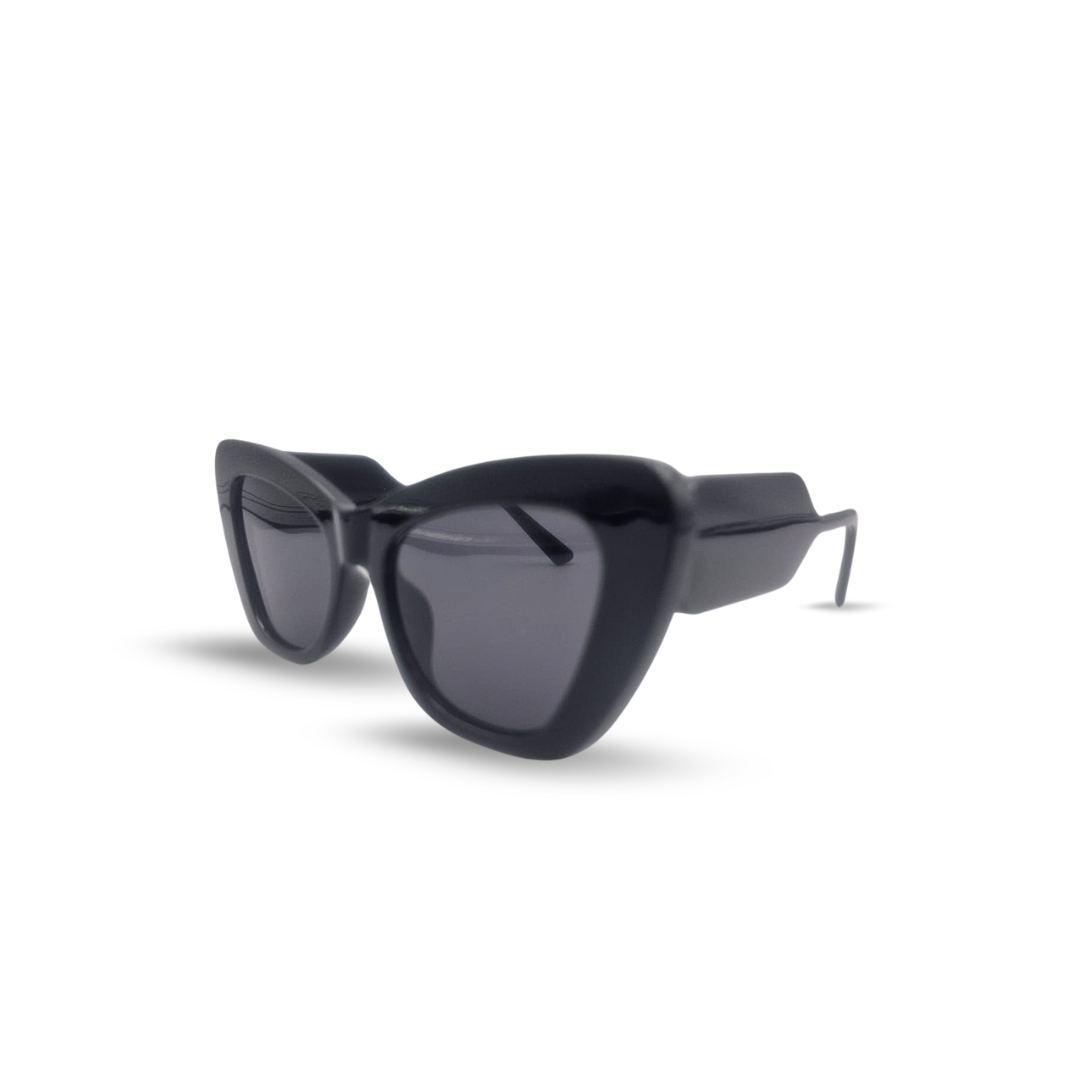 Cat Eye Sunglasses (Black)