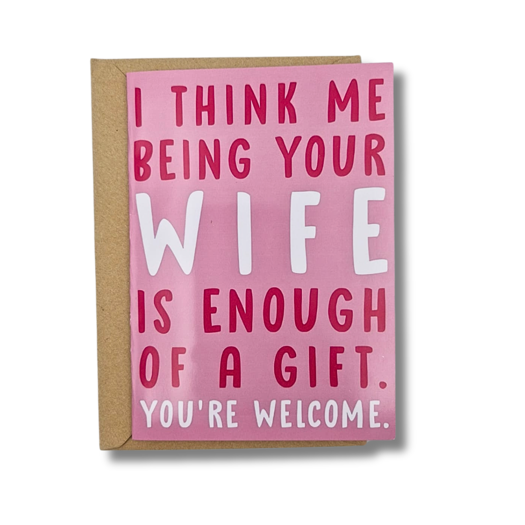 Gift Card: You’re Welcome