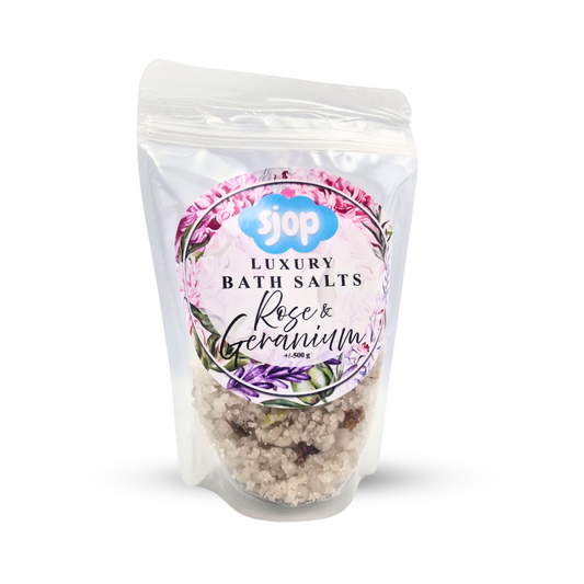 Luxury Bath Salts (+/- 500g)