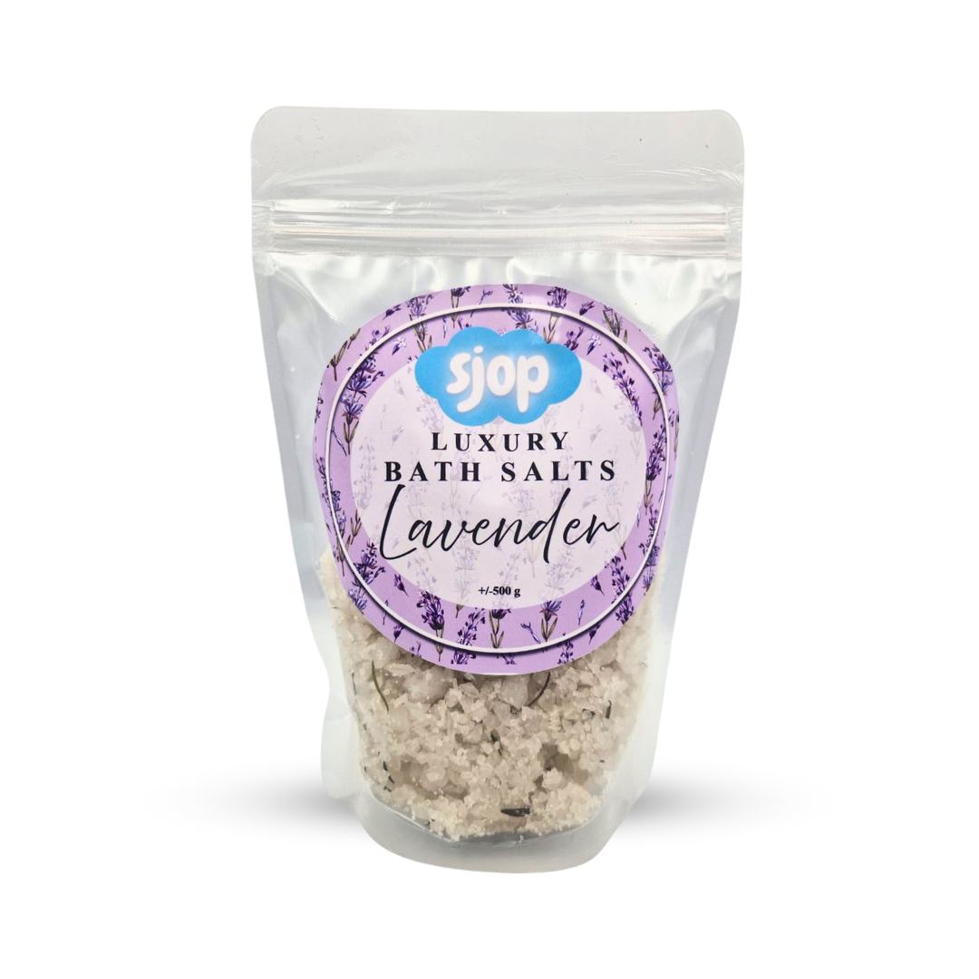 Luxury Bath Salts (+/- 500g)