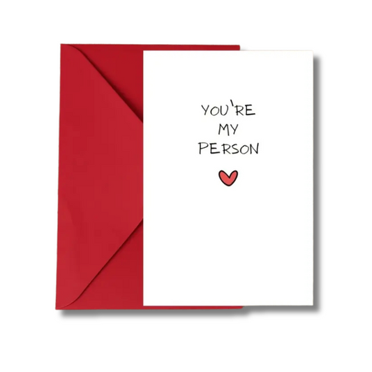 Gift Card: You're My Person