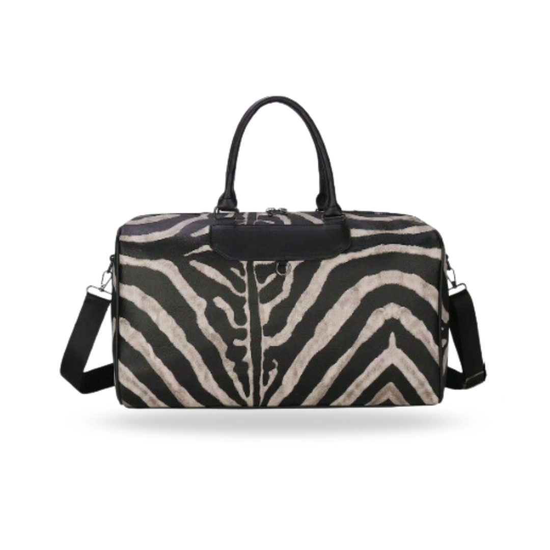 Zebra Weekend Bag