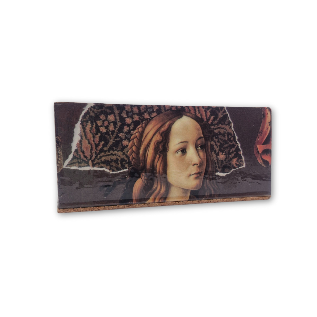Petite Decoupage Wooden Tissue Box (16.5 x 6.5 x 7.5 cm)