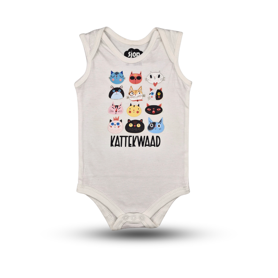 Babygrow in Snow White – "Kattekwaad"