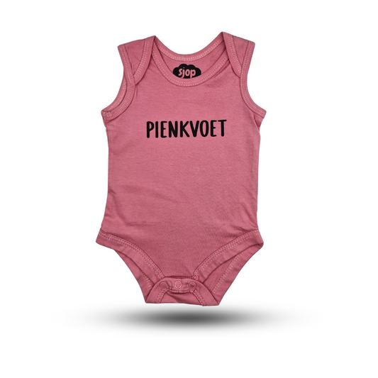 Babygrow in Blush Pink – "Pienkvoet"