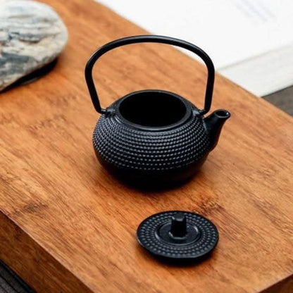 Black Cast Iron Teapot (300ml)