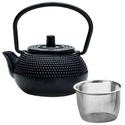 Black Cast Iron Teapot (300ml)