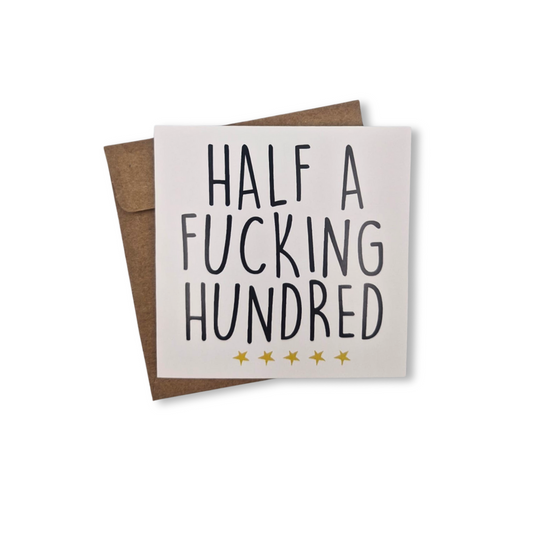Gift Card: Half a F*cking Hundred