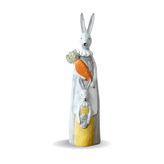 Mom & Daughter Rabbit Ornament (22cm)