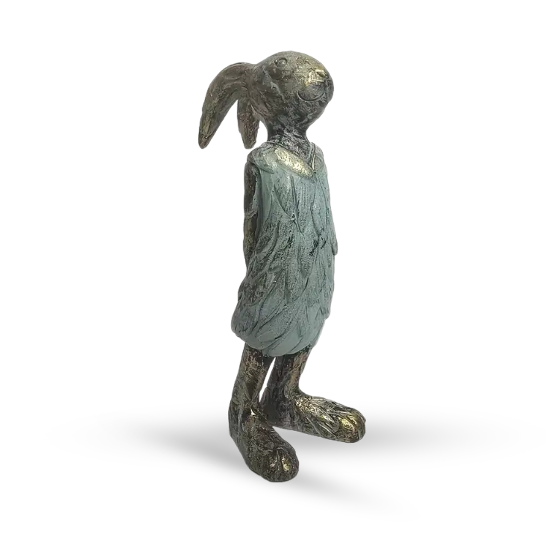 Bunny Statue with Hands Behind Back (14,5cm)