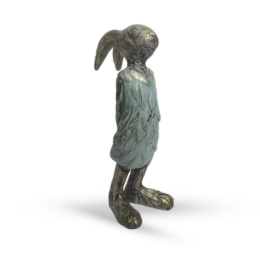 Bunny Statue with Hands Behind Back (14,5cm)