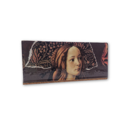 Petite Decoupage Wooden Tissue Box (16.5 x 6.5 x 7.5 cm)
