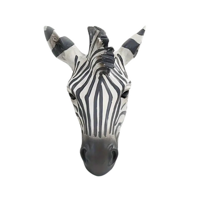 Zebra Head Wall Decor
