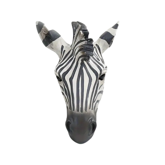 Zebra Head Wall Decor